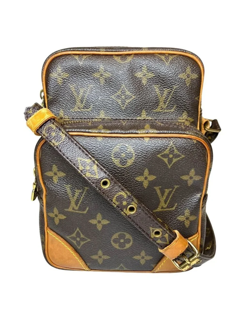 Louis Vuitton Amazon Monogram Shoulder Bag Canvas